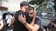Samsunspor ekibi acı gününde Oktay Arslanoğlu'nu yalnız bırakmadı