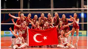 Genç milliler voleybolda çeyrek final biletini kaptı