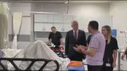 Zeytinburnu'nda otobüs kazasında yaralananlar için Vali Gül hastanelerde