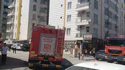 Batman'da bir binayı dumanlar sardı