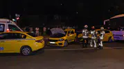 Beyoğlu’nda servis minibüsü sekiz aracı birbirine kattı