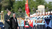 Erdoğan ve Abbas Külliye'de bir araya geldi