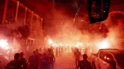 Fenerbahçe Ankara’ya geldi taraftar oteli bastı
