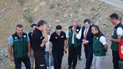 Taşdelen köyünde heyelan ve taşkın alarmı