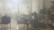 Batman'da tekstil atölyesinde korkutan yangın