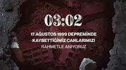 17 Ağustos depreminin acısı üzerinden 27 yıl geçti