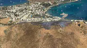 Bodrum'da alevlere geçit yok Akyarlar'da yangın kontrol altında