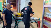 Adıyaman yolunda kaza İki çocuk yaralandı