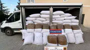Yozgat'ta jandarmadan büyük kaçak tütün operasyonu