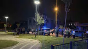 Parkta gerginlik büyüdü, polis sokaklarda kovalamaca başlattı