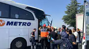 Uşak’ta otobüs kazası 8 kişi hastanelik oldu