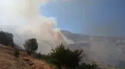 Malatya Pütürge’de arazi yangınına karşı zamana karşı yarış