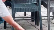 İnegöllü vatandaşın çay molasına beklenmedik misafir geldi