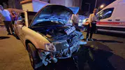 Batman Gültepe'de gece vakti trafik kazası İki yaralı