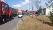 Cerrahpaşa Tıp Fakültesi bahçesinde dumanlar yükseliyor