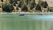 Erzincan'ın yüksek rakımlı gölünde kano heyecanı Ergan Dağı'nda doğa sporları