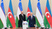 Aliyev ve Mirziyoyev Taşkent'te buluştu, ortak konsey toplandı