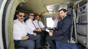 Hatay yeniden ayağa kalkıyor Yetkililer sahayı havadan denetledi