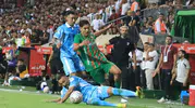Amedspor ve Erzurumspor karşılaşmasından kareler
