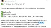 İzmir Aydın ve Balıkesir'deki orman yangınları söndürüldü