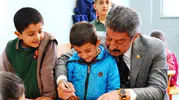 İdil'de eğitimde yeni dönem Okullar doğal gaza geçiyor