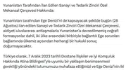 Ege'de Yunanistan'ın yeni haritası Ankara'dan hukuki ret