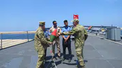 Akdeniz'de stratejik iş birliği: TCG Gemlik Libya donanmasına güç kattı