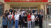 Söğüt'te LGS zaferi Kaymakam öğrencileri makamında ağırladı