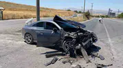 Elazığ’da araçlar çarpıştı altı kişi hastaneye kaldırıldı