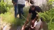 Tarsus’ta sulama kanalına düşen çocuk son anda kurtarıldı