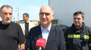 Manisa Salihli'de dolum tesisinde yangın paniği