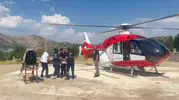 Tunceli'den Malatya'ya acil sağlık nakli