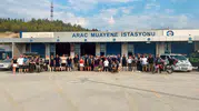 Klasik araçlar Pamukkale yolunda iyilik için buluştu