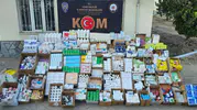 Uşak’ta piyasaya sürülmeye hazırlanan binlerce bozuk ilaca polis baskını
