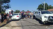 Enez yolunda kaza 3 yaralı