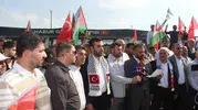 Gazze yardım konvoyuna sınır engeli Şırnak’ta protesto edildi