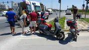 Manavgat yolunda motosiklet kazası