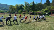 Zonguldak ormanlarında aileler kamp çadırlarını kurdu