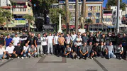 Bandırma'da kuryelere yönelik saldırı protestosu