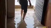 Adana Tufanbeyli'de sağanak hayatı durdurdu