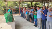 Mersin’de evinin bahçesinde vahşice öldürülen yaşlı adam defnedildi