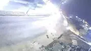 Bodrum’da kontrolden çıkan otomobil otoparka uçtu