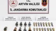 Sarp Sınır Kapısı'nda 56 milyon liralık saat operasyonu
