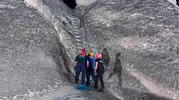 Nevşehirde peribacasına tırmanan turist tepede mahsur kaldı