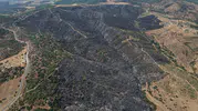 Manisa Kula yangını geride büyük bir enkaz bıraktı