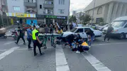 Bilecik’te yaya geçidinde motosiklet kazası