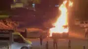 Bağlar’da site sakinlerini sokağa döken yangın paniği