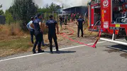 Sivas Soğuk Çermik’te bir ev yangınla yok oldu