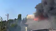 Kütahya Tavşanlı’da bir ev küle döndü
