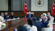 Cumhurbaşkanı Erdoğan şehit aileleri ve gazilerle bir araya geldi
